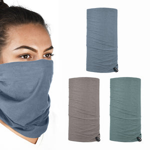 Oxford Comfy Face Mask - 3 Pack - Grey/Taupe/Khaki