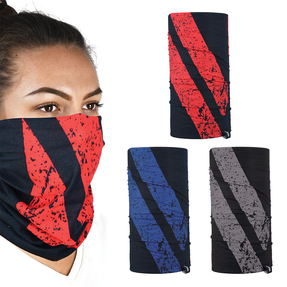 Oxford Comfy Face Mask - 3 Pack - Graphite Stripe