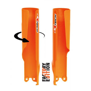 Rtech Fork Guards - Full Wrap - KTM SX SXF 23-24 - Orange