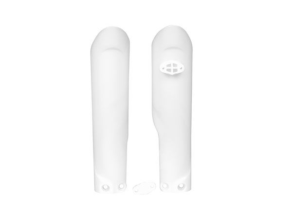Rtech Fork Guards - KTM Husqvarna GasGas 85cc - White