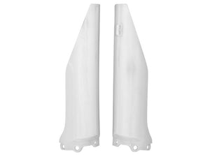 Rtech Fork Guards - Kawasaki KX125-250 04-06 KX250F RMZ250 04-05 - White
