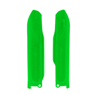 Rtech Fork Guards - Kawasaki KX250F 17-24 KX450F 16-24 - Fluro Green