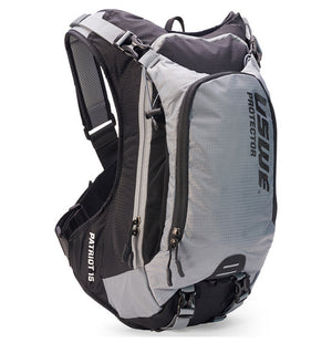 USWE Patriot 15L MTB Protector Pack - Grey Black