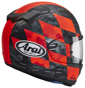 Arai Profile-V Helmet - Patch Red (Matt)