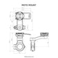 Quad Lock Motorcycle Handlebar Mount