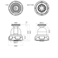 Quad Lock 360 Arm - Single Pivot