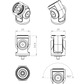 Quad Lock - Motorcycle Knuckle Adaptor