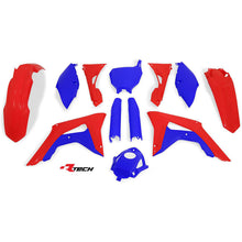 Load image into Gallery viewer, Rtech Plastic Kit - Honda CRF450R CRF250R 17-18 - Limited Edition Red Blue