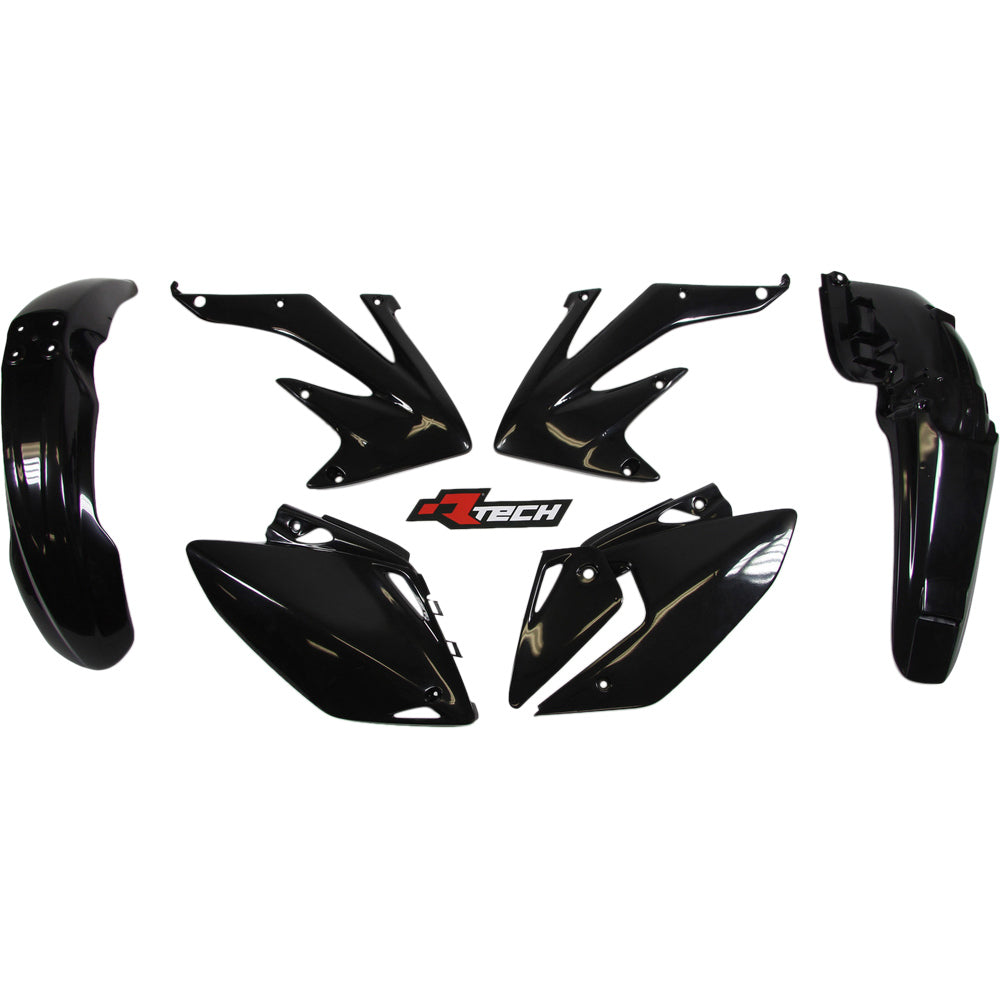 Rtech Plastic Kit - Honda CRF450X 05-07 - Black