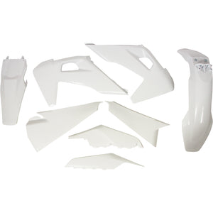 Rtech Plastic Kit - Husqvarna TE150-501 20-23 - White