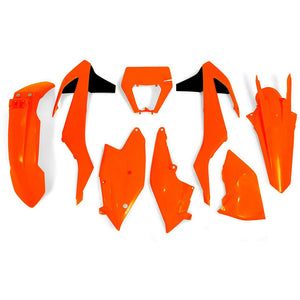 Rtech Plastic Kit - KTM 125-500 EXC EXCF 17-19  - Neon Orange