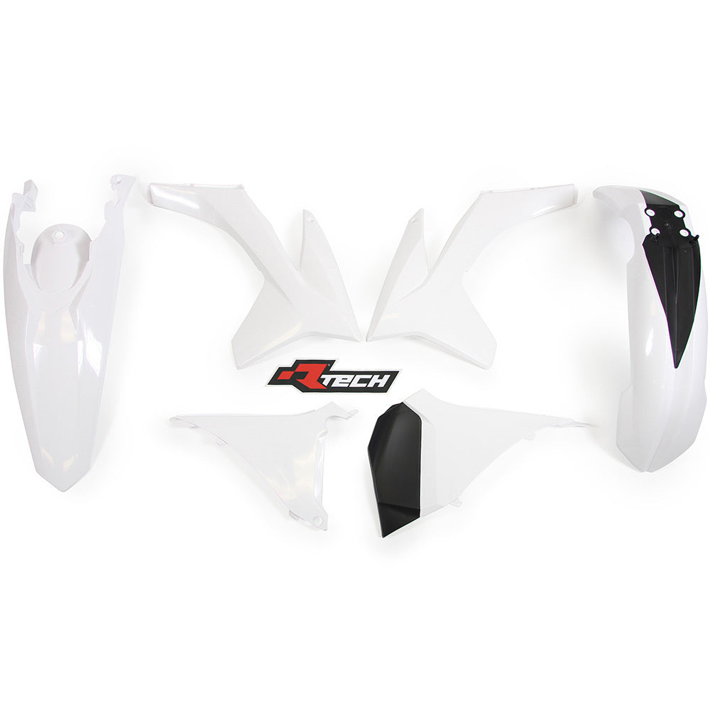 Rtech Plastic Kit - KTM 125-500 EXC EXCF 12-13 - White