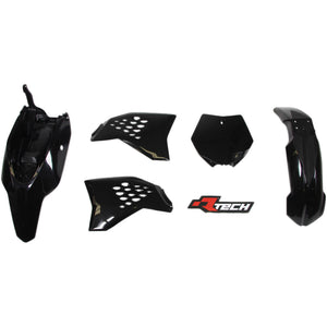 Rtech Plastic Kit - KTM 65SX 12-15 - Black