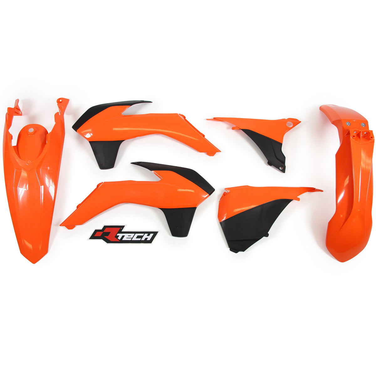 Rtech Plastic Kit - KTM 125-500 EXC EXCF 14-16 - OEM