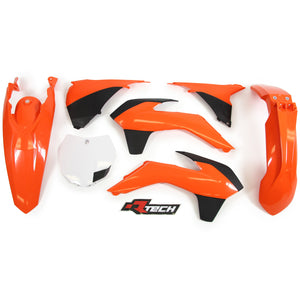 Rtech Plastic Kit - KTM 125-450 SX SXF XCF 13-14 - OEM