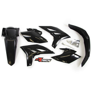 Rtech Plastic Kit - Yamaha WR450F 12-15 - Black