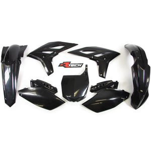 Rtech Plastic Kit - Yamaha YZ250F 10-13 - Black