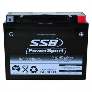 SSB AGM Motorcycle Battery - Y50N18L-A2