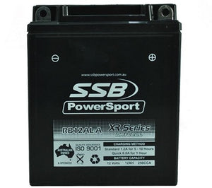 SSB RB12AL-A XR Series AGM Motorcycle Battery - YB12AL-A