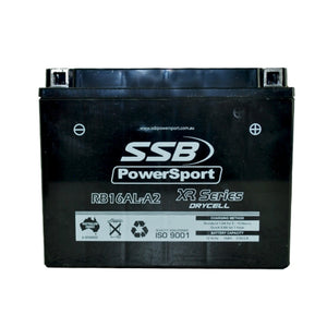 SSB RB16AL-A2 XR Series AGM Motorcycle Battery - YB16AL-A2