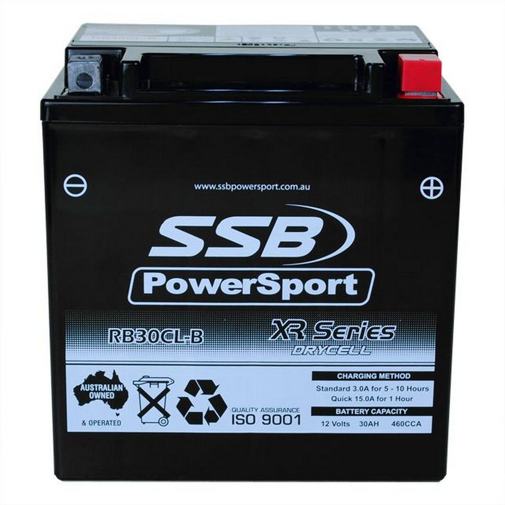 SSB AGM Motorcycle Battery - YB30CL-B