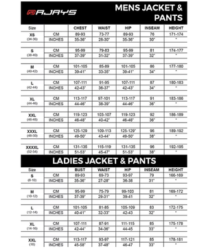 RJAYS Voyager 5 Waterproof Jacket - Black/Hi-Viz