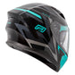 Rjays Apex III Helmet - Ignite - Black Aqua
