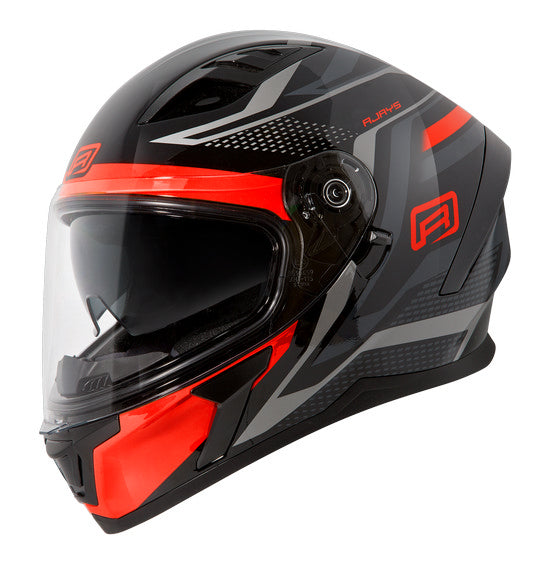 Rjays Apex III Helmet - Ignite - Black Red