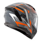 Rjays Apex III Helmet - Ignite - Grey Orange