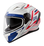 Rjays Apex III Helmet - Ignite - White Blue