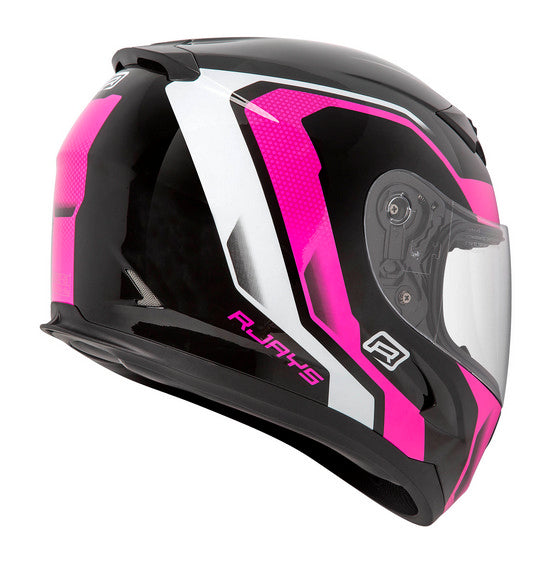 RJAYS GRID Helmet - Gloss Black/Pink