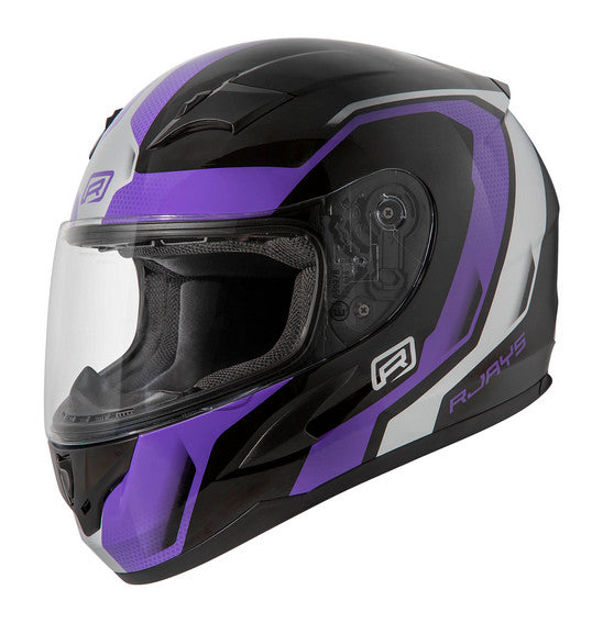 RJAYS GRID Helmet - Gloss Black/Purple