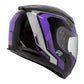RJAYS GRID Helmet - Gloss Black/Purple