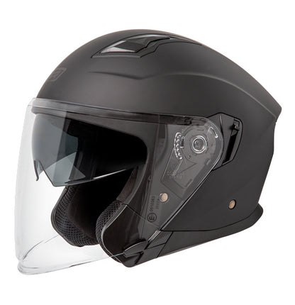 Rjays Navona III Open Face Helmet - Matt Black