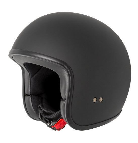 Rjays Trophy Open Face Helmet - Matt Black