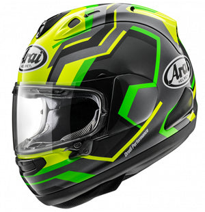 Arai RX-7V Evo Helmet - RSW Fluor Yellow