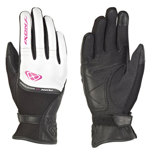 Ixon Ladies RS Shine 2 Gloves - Black/White/Pink