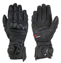 Load image into Gallery viewer, Ixon RS Tempo Air Leather Gloves - Black