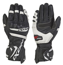 Load image into Gallery viewer, Ixon RS Tempo Leather Gloves - Black/White