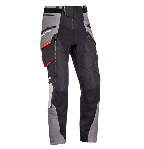 Ixon Ragnar Adventure Pants - Black/Grey/Red