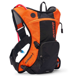 USWE Ranger 3 Hydration Pack - Black Orange