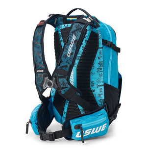 USWE Shred 16L MTB Daypack - Malmo Blue