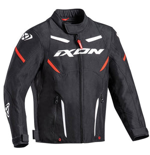 Ixon Youth Striker Waterproof Jacket - Black/White
