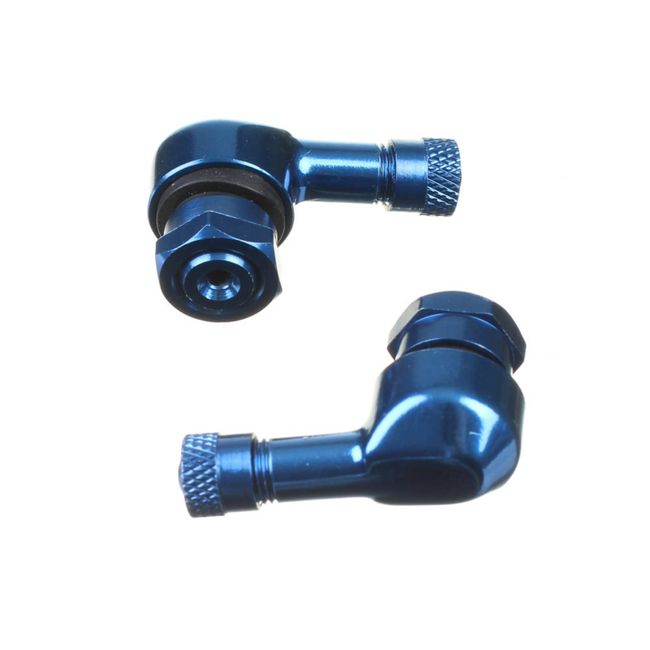 Tarmac 11.3mm Tubeless Tyre Valves - Blue - Pair