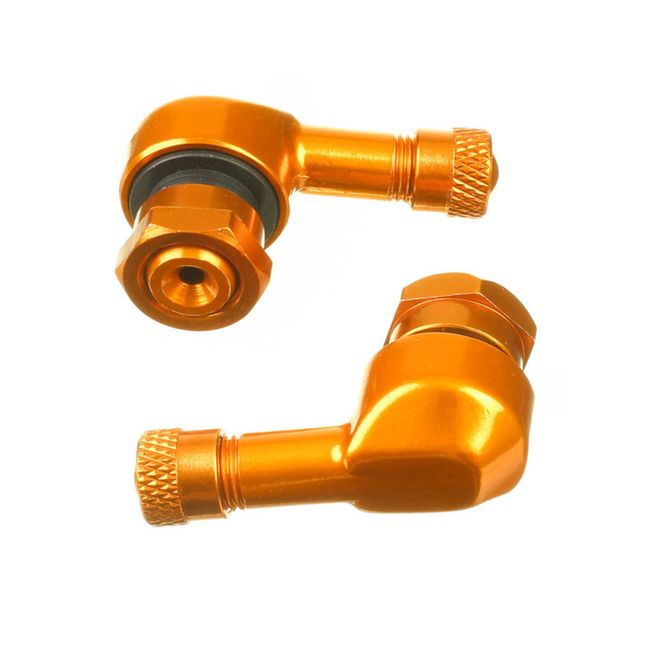 Tarmac 11.3mm Tubeless Tyre Valves - Gold - Pair