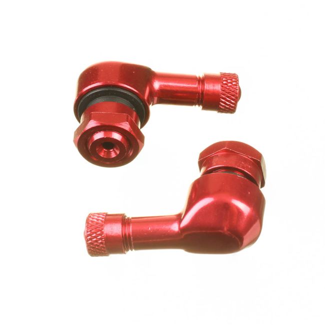 Tarmac 11.3mm Tubeless Tyre Valves - Red - Pair