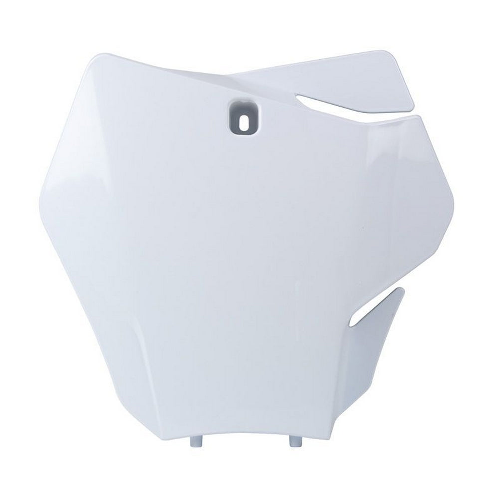 Rtech Front Number Plate - GasGas 125-450 EX MC MCF21-23 - White