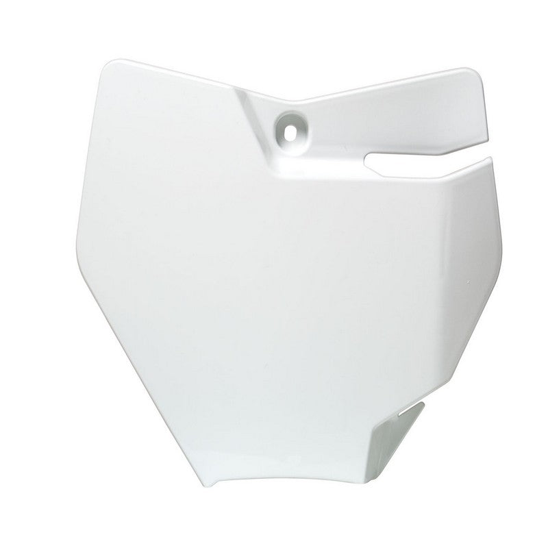 Rtech Front Number Plate - Gasgas KTM 65 16-23 - White