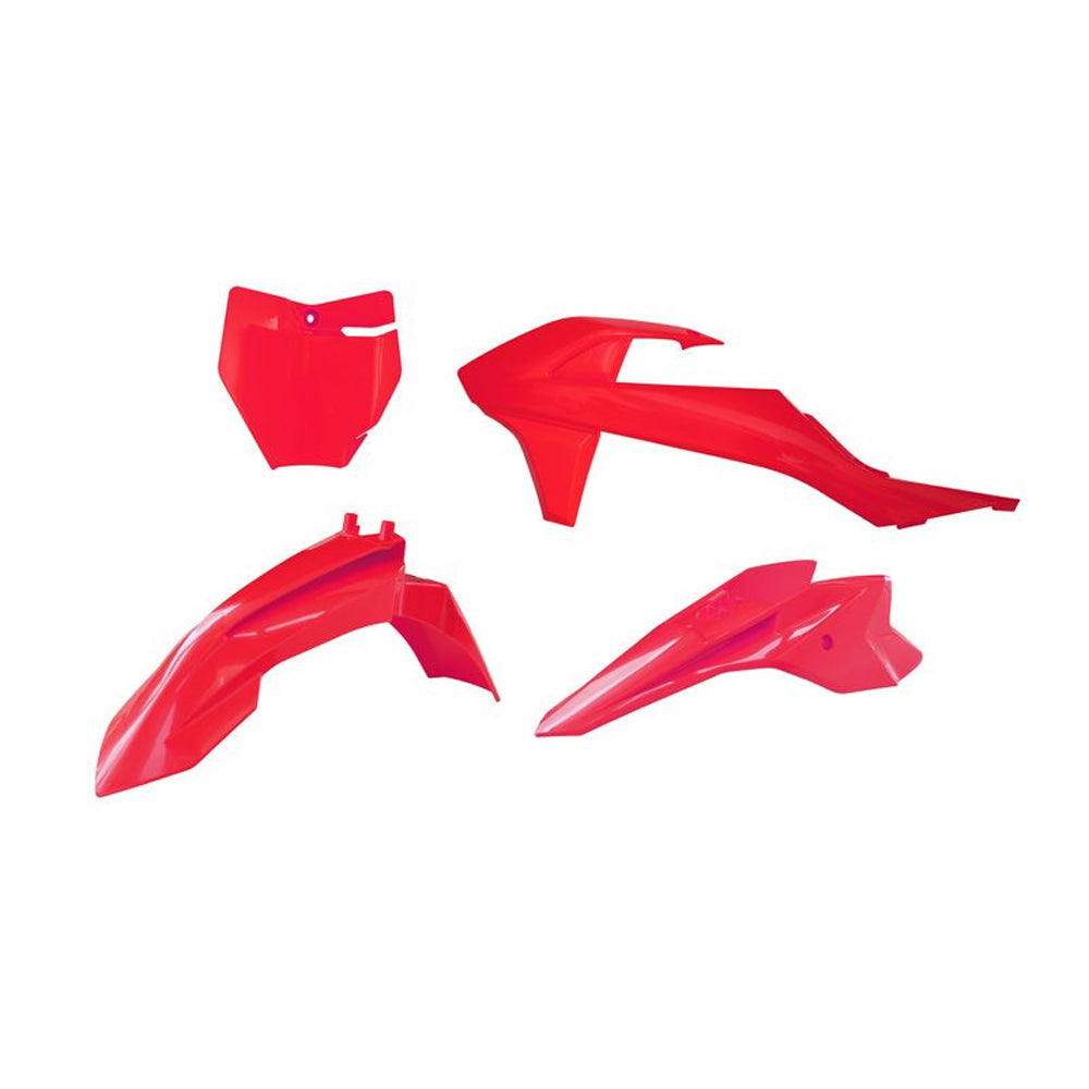 NUMBER PLATE RTECH GAS GAS MC50 21-ON KTM 50SX 16-ON SX-E 5 20-ON RED