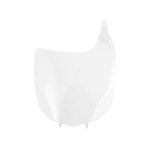 Rtech Front Number Plate - Kawasaki KX250F KX450F 09-12 - WHITE